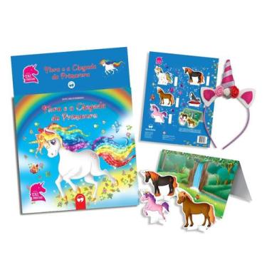 Imagem de Kit Tiara Unicornios Flora e Chegada da Primavera - VALE DAS LETRAS, S