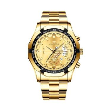 Imagem de Relógio De Quartzo Masculino À Prova d'Água, Estilo Militar, Esportivo