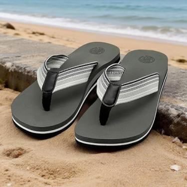 Imagem de Sandália feminina ortopédica casual confortável para ioga com suporte de arco, Cinza, 40