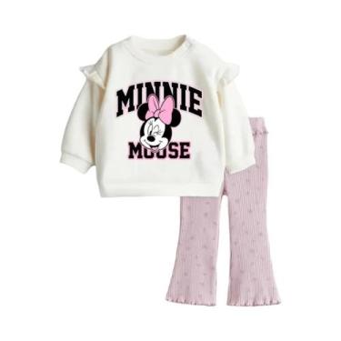 Imagem de Conjunto De 2 Peças Para Meninas Pequenas, Primavera E Outono, Moletom