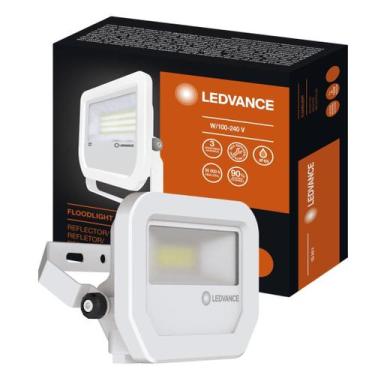 Imagem de Refletor Led Floodlight Pfm Branco 10W 1100Lm Ip65 Ledvance, 127/220V,