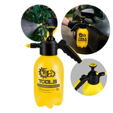Imagem de Pulverizador de Pressão Manual 2 Litros para Jardinagem e Limpeza - FB