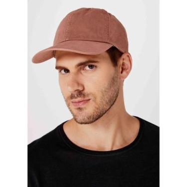 Imagem de Boné Unissex Aba Curva Em Sarja - Marrom UNI - Hering, UNI