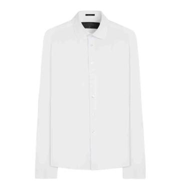 Imagem de Camisa Ellus Tricoline Classic Anatomic Branca-Masculino