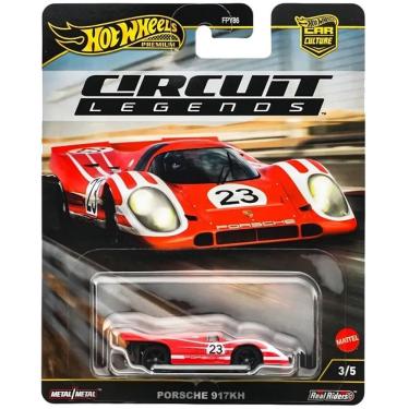 Imagem de Carro HOT Wheels Premium Circuit Legends Porsche 917KH 3/5 Mattel JBK63