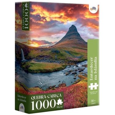 Imagem de QUEBRA-CABEÇA 1000 Peças Entardecer NA Islandia Toyster 8089