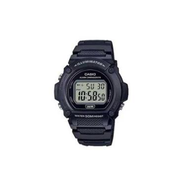 Imagem de Relógio Casio Digital Preto W-219H-1AVDF-Unissex
