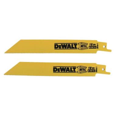 Imagem de Lâmina Serra Sabre 6 Pol 18 DPP Metal 2 pçs Dewalt Dw4811-2