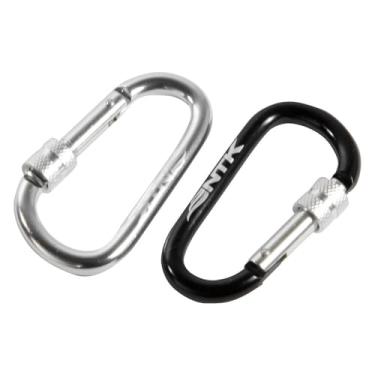 Imagem de NTK, Mosquetão de 6mm, Alumínio Anodizado, Chaveiro, Acessórios, Embalagem com 2 unidades