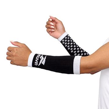 Imagem de Manguito Curto Voleibol Elite Muvin – Par – Esferas de Proteção – Manga Curta – Mangote – Vôlei – Corrida – Ciclismo - Boa Respirabilidade – Ótimo Ajuste – Conforto – Aumento de Desempenho – Unissex