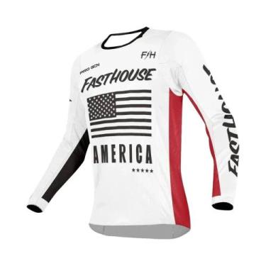 Imagem de Camisetas De Corrida Para Motocicleta De Secagem Rápida E Respiráveis 