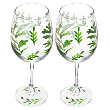 Imagem de Conjunto 2 Taças Olive Garden 430ml Vidro - Wolff