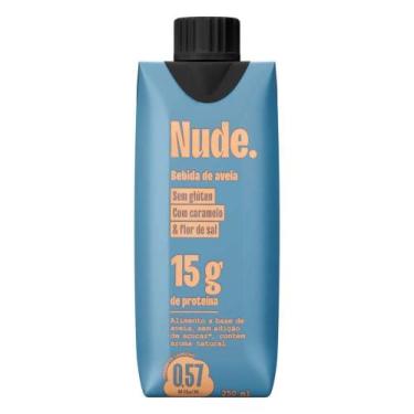 Imagem de Bebida de Aveia 15g Sabor Caramelo e Flor de Sal Nude 250ml