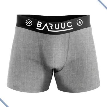 Imagem de Kit 5 Cuecas Boxer Plus Size Masculinas Algodão Tamanho Especial Grand