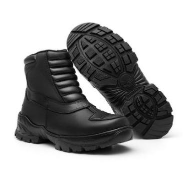 Imagem de Bota Coturno Motociclista  Em Couro Nippon Armata-Unissex