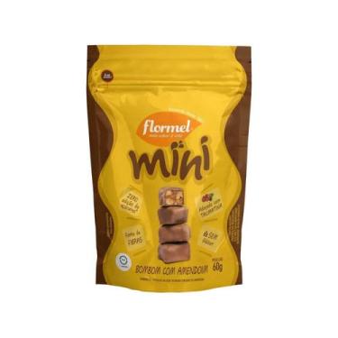 Imagem de Mini Bombom com Amendoim Zero 60g - Flormel