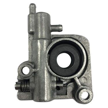 Imagem de Bomba de óleo de óleo de óleo ENGINERUN com equipamento de verme - Compatível com Echo CS350 CS-350 CS-355T CS-360T CS2600 Peças de reposição de motosserra OEM Ref P021010890
