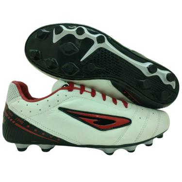 Imagem de Chuteira Diavolo Couro Pro Soccer Futebol Campo-Masculino
