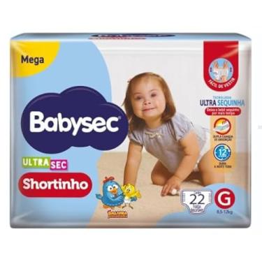 Imagem de FRALDA BABYSEC ULTRA SHORTINHO MEGA G 6X22