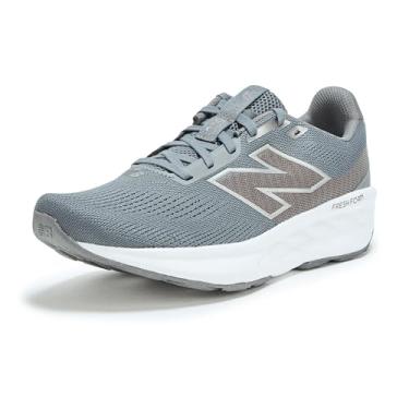 Imagem de New Balance Tênis de corrida masculino 520v9, Castlerock/Earth Shadow/Urgent Red, 7 X-Wide