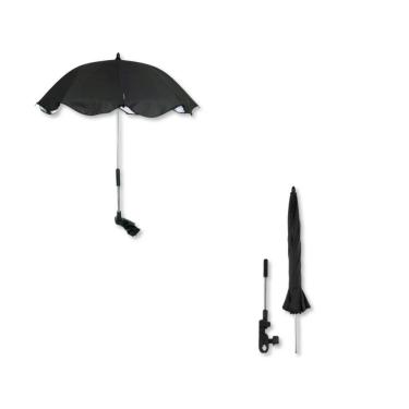 Imagem de Guarda Sol Para Carrinho Black (Preto) - Kikkaboo