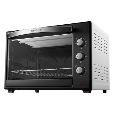 Imagem de Forno Elétrico de Bancada Best 60 Litros | 4 Resistências, Branco/Preto