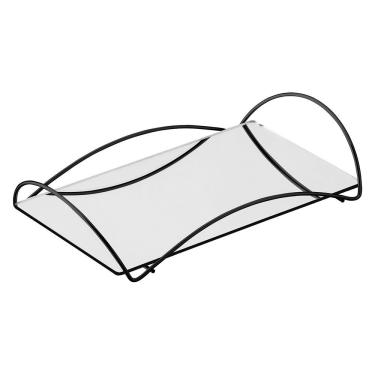 Imagem de Bandeja Multiuso Hara Bia 16,5 X 26,5 Cm Cor:preta