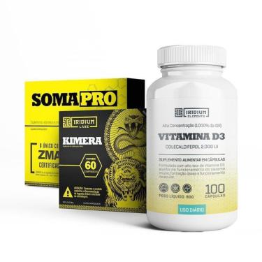 Imagem de Kit Kimera Thermo + Soma Pro 60 + Vitamina D-Unissex