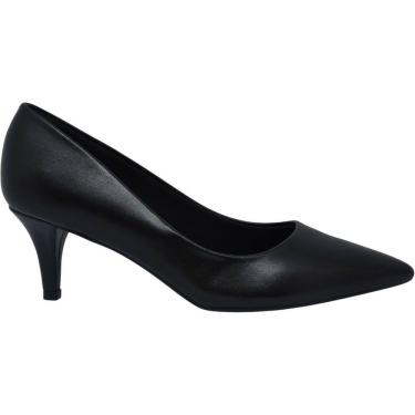 Imagem de Sapato Feminino Scarpin Casual Social Dia a Dia Passeio Trabalho Bico Fino Salto Médio Mariotta 14552-01