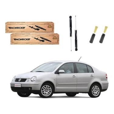 Imagem de Kit Amortecedor Traseiro Polo Sedan 1.6 2.0 2005 A 2009 - Monroe