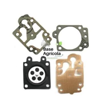 Imagem de Kit Reparo Carburador Roçadeira Walbro Shind/c-230/husq.143