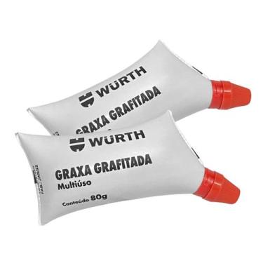 Imagem de Graxa Grafitada Sache 80g Wurth - 2 unidades