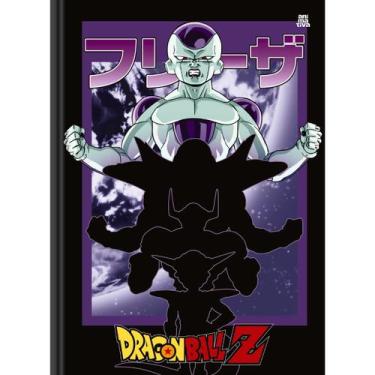 Imagem de Caderno (PEQUENO) Brochura 1/4 Capa Dura DRAGON BALL 80 Folhas Animati