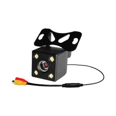 Imagem de Câmera De Ré Automotiva HD 12V Com 8/12 LEDs, Visão Noturna De Amplo Â