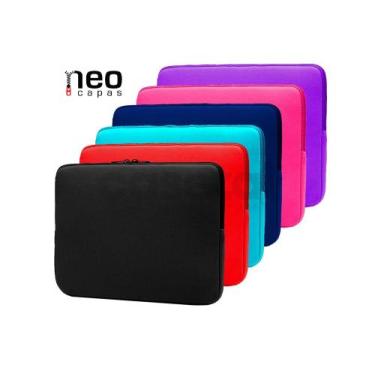 Imagem de Capa Slim Pasta para  Notebook Case Neoprene 15.6" Cores - NEO CAPAS, 