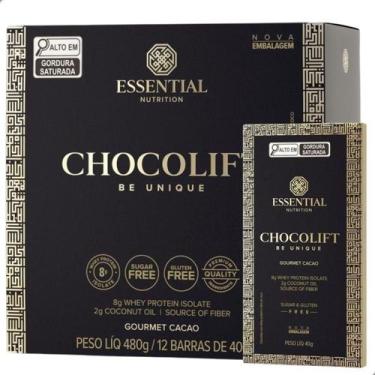 Imagem de Barra Chocolift Be Unique 40g (480g) 12 Unidades Essential - Essential