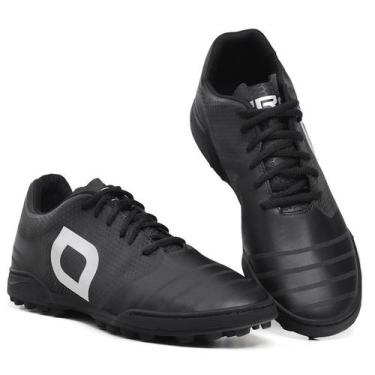 Imagem de Chuteira Society Masculina Campo e Sintético - Pro Soccer, Preto, Prat