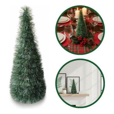 Imagem de Mini Árvore De Mesa 50cm Ponteira Verde Natal Natalino Verde