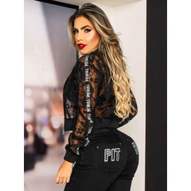 Imagem de Jaqueta pit bull Jeans Feminino 69616, M