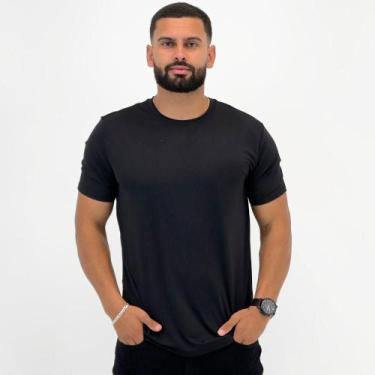 Imagem de Camiseta Sea Surf Dry Básica Manga Curta Masculina, M, Preto