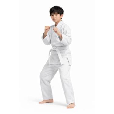Imagem de Kimono Infantil Jiu Jitsu em Brim Pesado para treino e competições - I