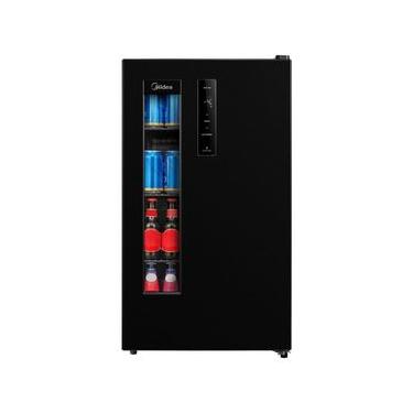 Imagem de Cervejeira Frost Free Turbo 82L 3 em 1 com Painel Touch e Vidro Duplo Low e Preta Midea