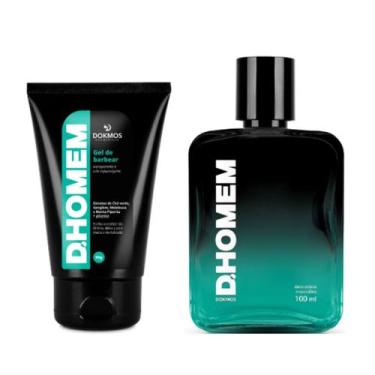 Imagem de Gel Para Barbear Masculino e Perfume com Feromonios DHomem - DOKMOS