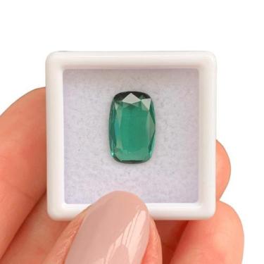 Imagem de Turmalina Azul Esverdeada Cushion 2,93ct - ENE2ESE