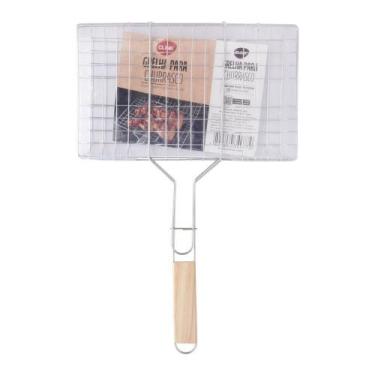Imagem de Grelha Dupla para Churrasco 32X47,5X1 cm - Clink