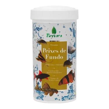 Imagem de Ração Para Peixes Poytara Peixes De Fundo 135gr
