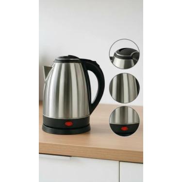 Imagem de Chaleira Elétrica Inox 2L 1000W Aquecimento Rápido - Congratulations S