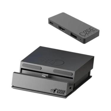 Imagem de Hub USB-C 4K Portátil Com Suporte Para Nintendo Switch OLED E Acessóri