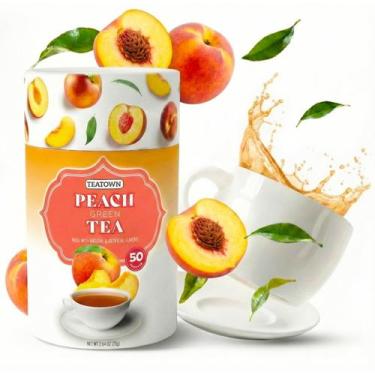 Imagem de Chá LIFE PLUS STYLE GOURMET Verde com Pêssego 75g