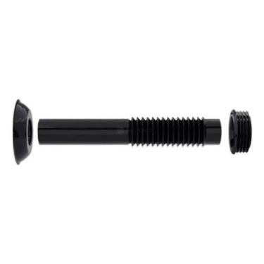Imagem de Tubo De Ligacao Sifao P/ Vaso Sanitário Preto black Blukit